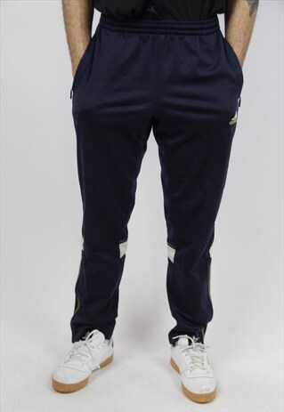 VINTAGE ADIDAS NAVY 90'S TRACKSUIT BOTTOMS