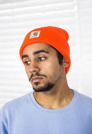 VINTAGE NEW CARHARTT BEANIE LOGO 90S X 2.9