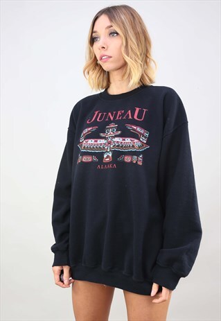 VINTAGE OVERSIZED ALASKA SWEATSHIRT
