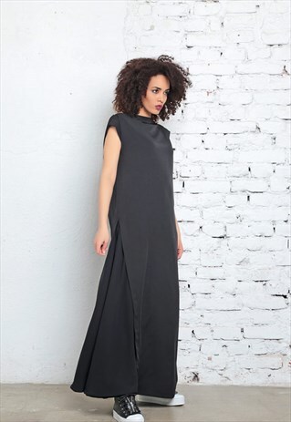 SHORT SLEEVED DRESS/ GOTHIC DRESS