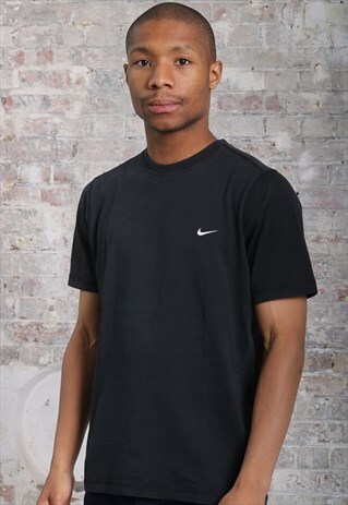 VINTAGE NIKE LOGO T-SHIRT BLACK