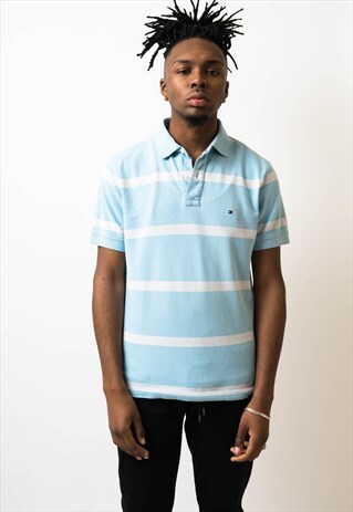 TOMMY HILFIGER STRIPED POLO
