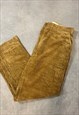 VINTAGE POLO RALPH LAUREN CORDUROY TROUSERS W38 X L30