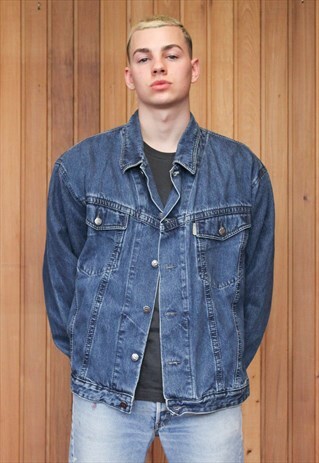 VINTAGE 1980S BLUE DENIM JACKET
