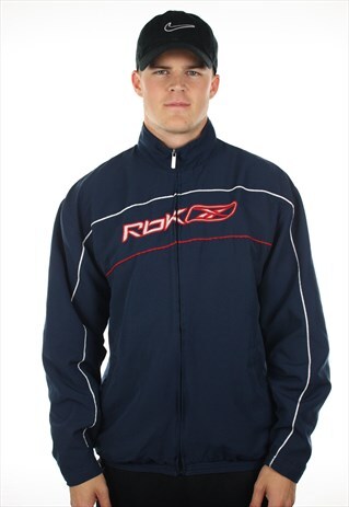 VINTAGE REEBOK BIG LOGO WINDBREAKER JACKET