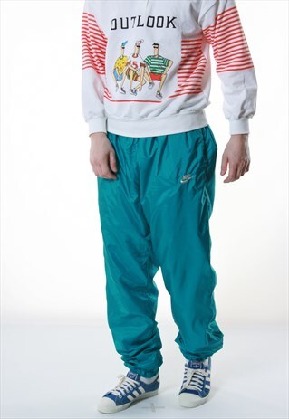 90S VTG RARE NIKE SPORT TROUSERS 13504