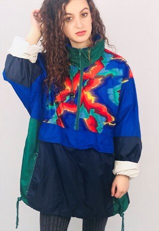 VINTAGE OVERSIZED SHELL JACKET