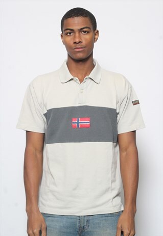 VINTAGE NAPAPIJRI POLO T-SHIRT