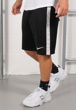 Vintage Nike Shorts in Black Lounge Gym Sportswear Medium