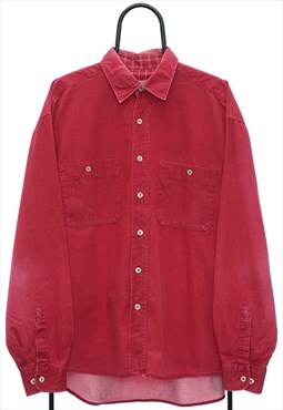 Vintage Andre Leon Red Shirt Womens