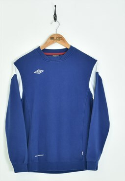 Vintage Umbro Sweatshirt Blue XSmall