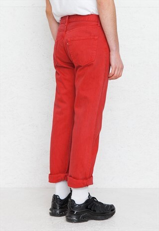 VINTAGE RED LEVI'S DENIM JEANS