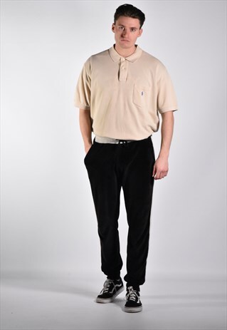 VINTAGE 1990S POLO RALPH LAUREN POCKET POLO SHIRT