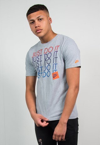 NIKE T-SHIRT JUST DO IT SLOGAN