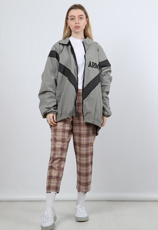 VINTAGE XL GREY LIGHTWEIGHT JACKET