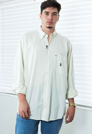 VINTAGE NAUTICA SHIRT LOGO 90S L 10.1