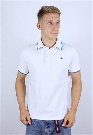 VINTAGE POLO VIVIENNE WESTWOOD MENS T-SHIRT TOP