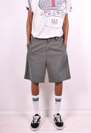 TIMBERLAND MENS VINTAGE SHORTS W34 KHAKI 90'S