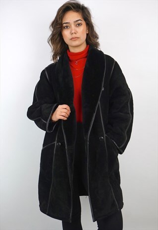 VINTAGE 90'S SHERLING COAT