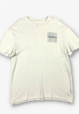 Vintage Tommy Hilfiger T-Shirt White Medium BV20453