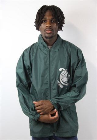 VINTAGE GREEN LIGHT 90S JACKET