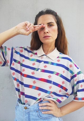 VINTAGE 70S YVES SAINT LAURENT POLO SHIRT