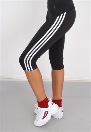 VINTAGE BLACK ADIDAS TRACK PANT