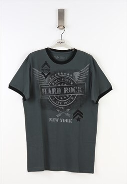 T-shirt Hard Rock in Grey - M
