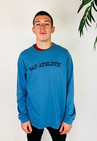 LIGHT BLUE LONG SLEEVED TEE