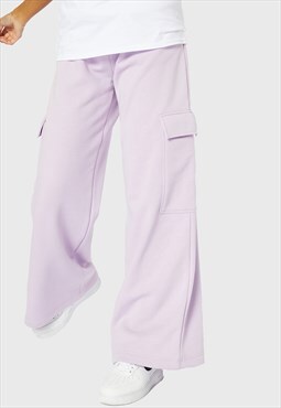 Skinnydip London Lilac Sweat Cargo Pants