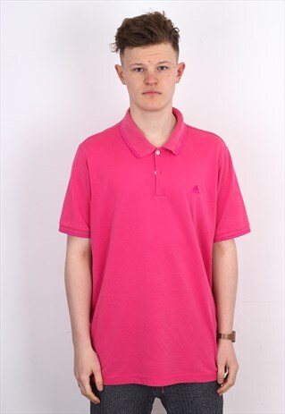VINTAGE ADIDAS POLO T SHIRT