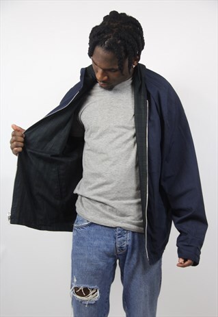 VINTAGE 90S REVERSIBLE HOODED JACKET