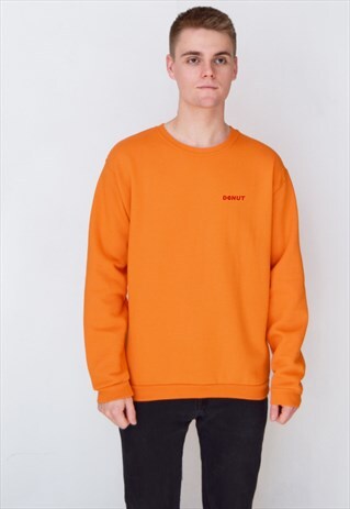 ORANGE DONUT (RED) SWEATSHIRT