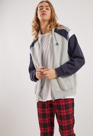 VINTAGE ADIDAS ZIP-UP SWEATSHIRT