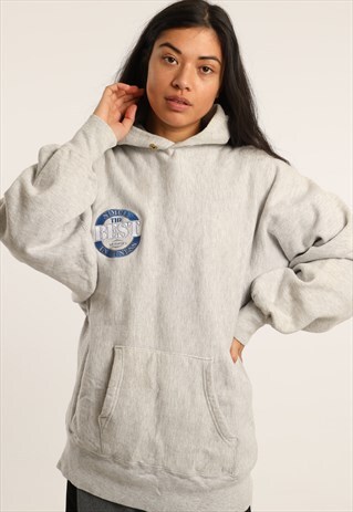 VINTAGE CHAMPION EMBROIDERED HOODIE