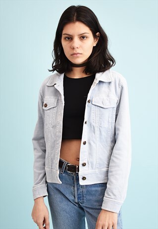 Y2K PASTEL CORDUROY TEEN JACKET