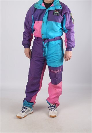 VINTAGE O'NEILL FULL SKI SUIT SNOW M 38 - 40" (9DS)