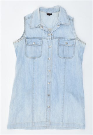 VINTAGE 90'S DENIM SHIRT BLUE