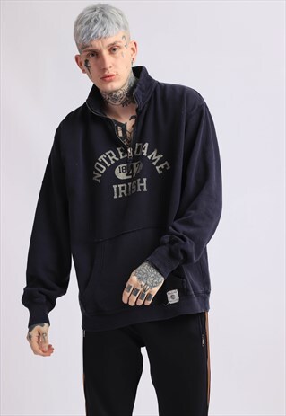 VINTAGE CHAMPION 1/4 ZIP SWEATSHIRT