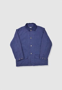 Vintage 90s Polo Ralph Lauren Workwear Chore Jacket in Navy