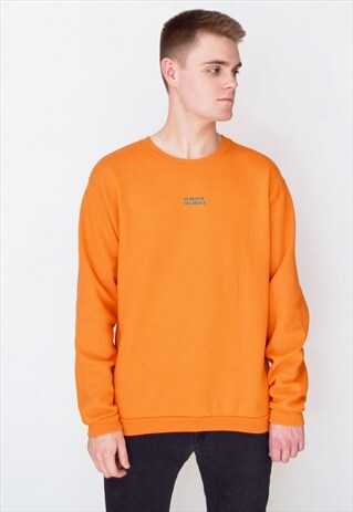 ORANGE COORDINATES (BLUE) SWEATSHIRT