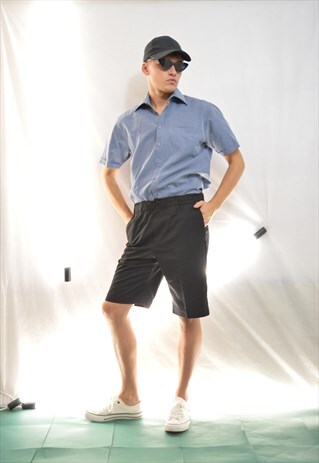 BLUE CHECKERED SUMMER SHIRT