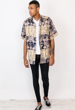 VINTAGE PATTERN SHIRT
