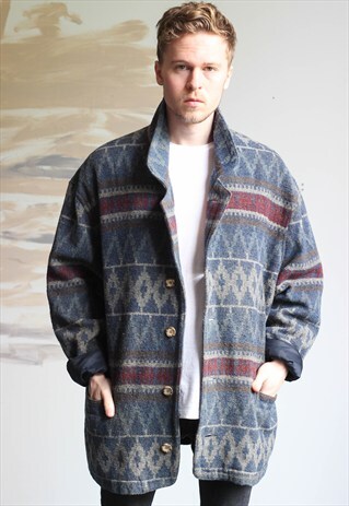 VINTAGE AZTEC NAVAJO FESTIVAL JACKET