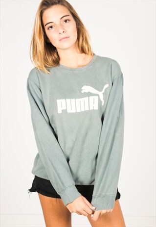 VINTAGE 90S PUMA SWEATSHIRT/ R136