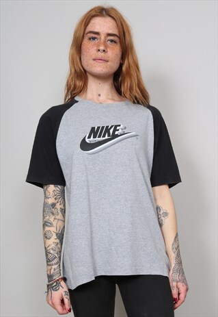 VINTAGE 90'S NIKE MONOCHROME RAGLAN T-SHIRT