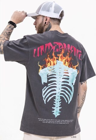 DIABLO FUNERAL TREND OVERSIZE T-SHIRT