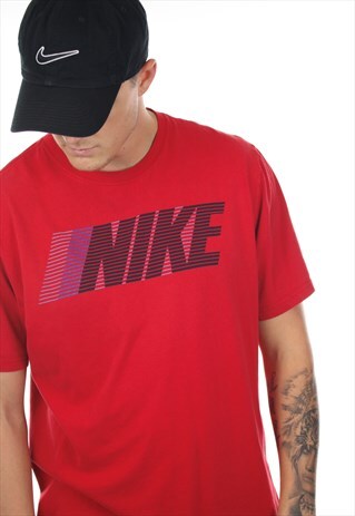 VINTAGE NIKE BIG LOGO T SHIRT TEE