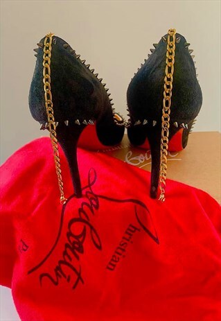 MOZART. GOLD CHUNKY FIGARO CHAIN ANKLET