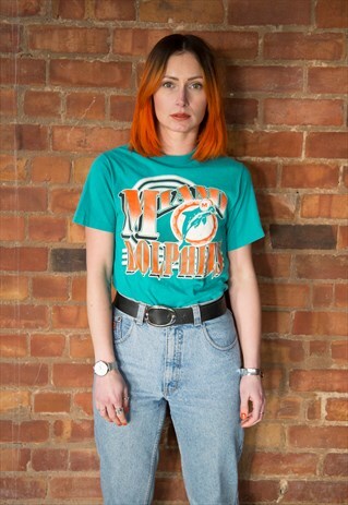 VINTAGE MIAMI DOLPHINS NFL T SHIRT